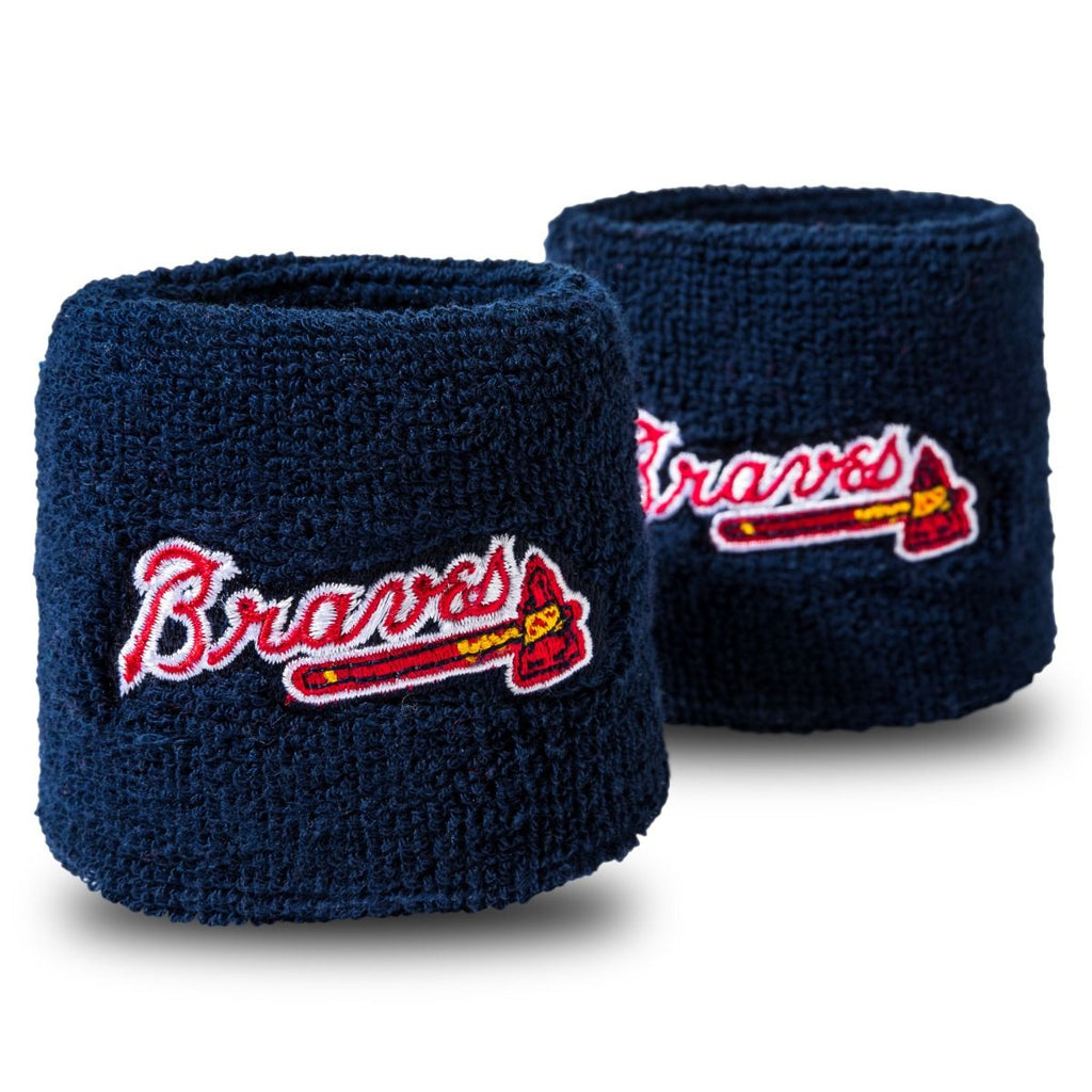 Muñequeras Franklin 2.5 in MLB Team Atlanta Bravos