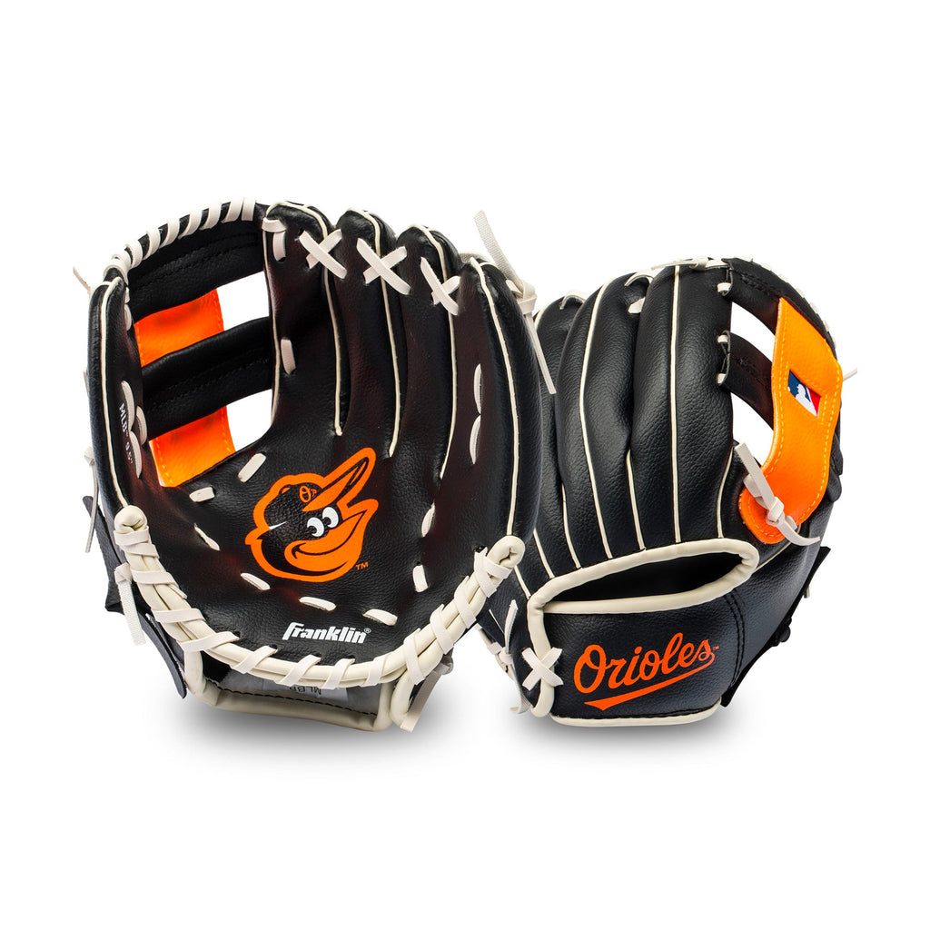 Guante Beisbol Franklin MLB Team Orioles 9.5 in Infantil 3 a 6 años