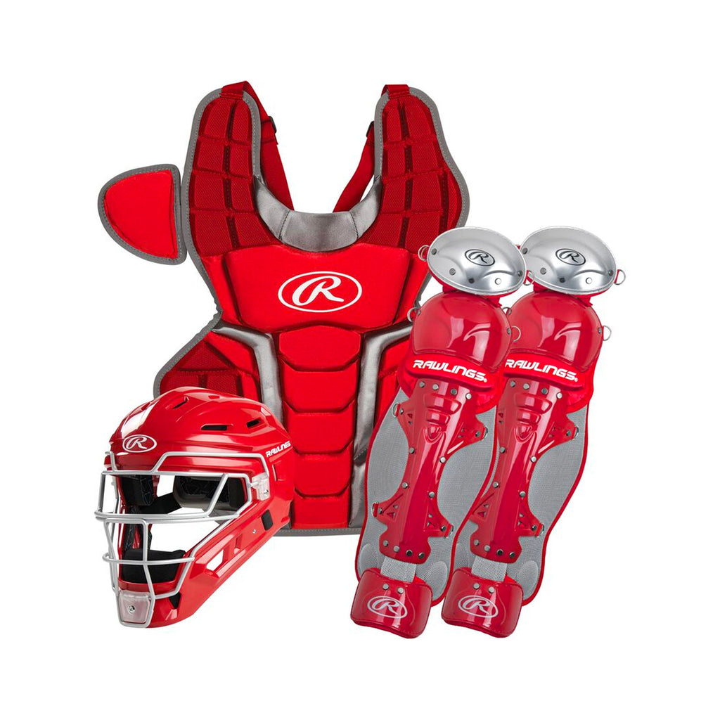 Arreos Equipo Catcher Rawlings Renegade 2.0 2022 Rojo Gris Juvenil (12-15 años)