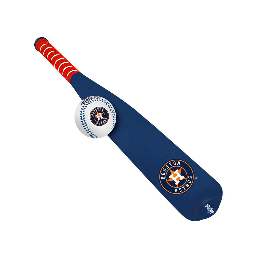 Bat Beisbol Recreativo de Fomy y Pelota Rawlings Astros 3 a 5 años
