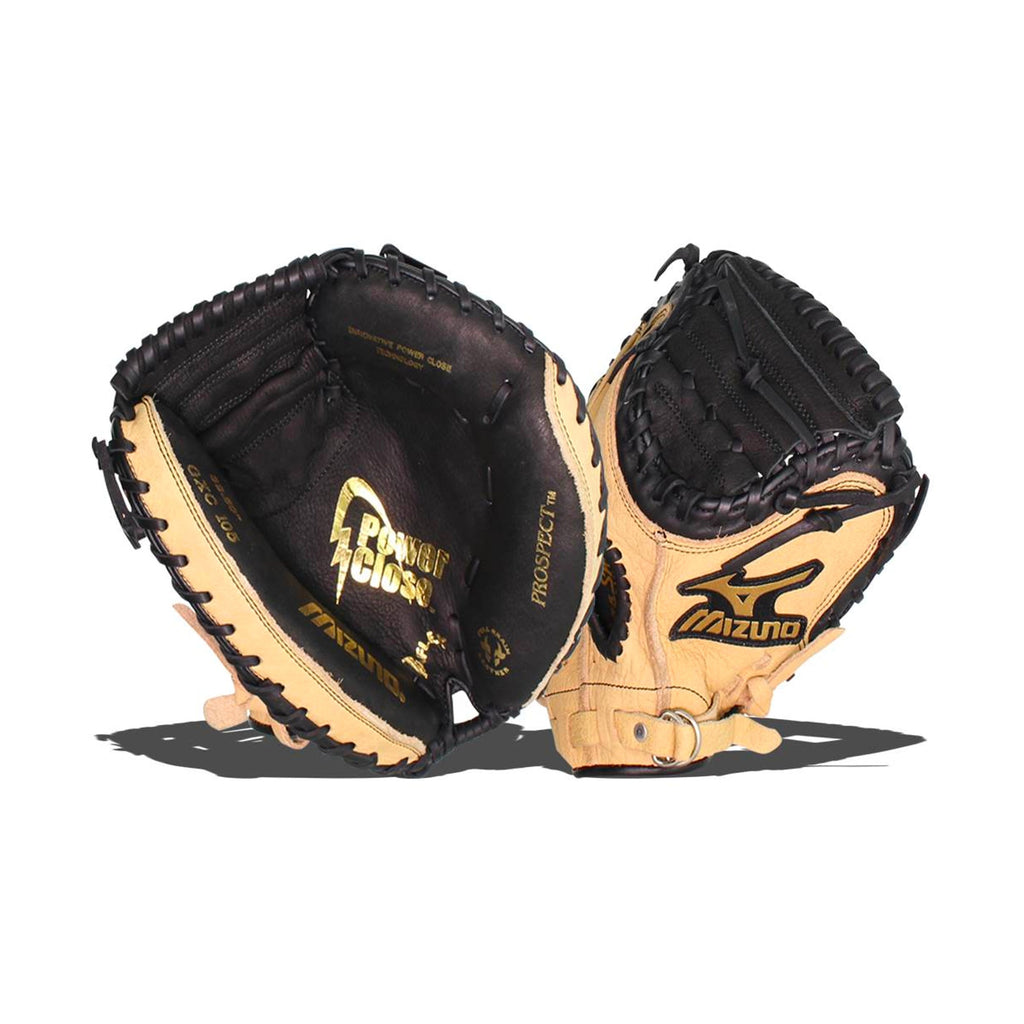 Mascota Beisbol Mizuno Prospect GXC105G Negro Crema 32.5 In Juvenil