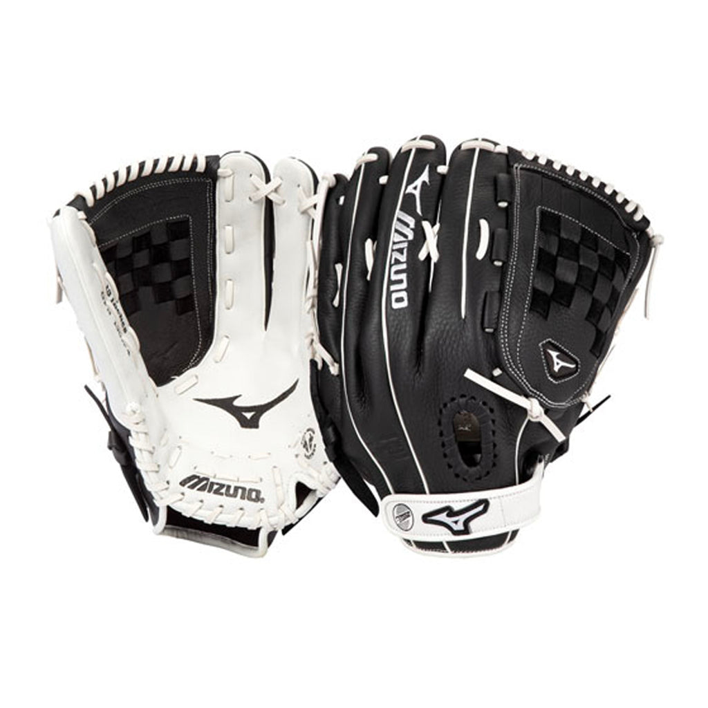 Guante Softbol Mizuno Franchise Negro Blanco 312970R 13 in ADULTO