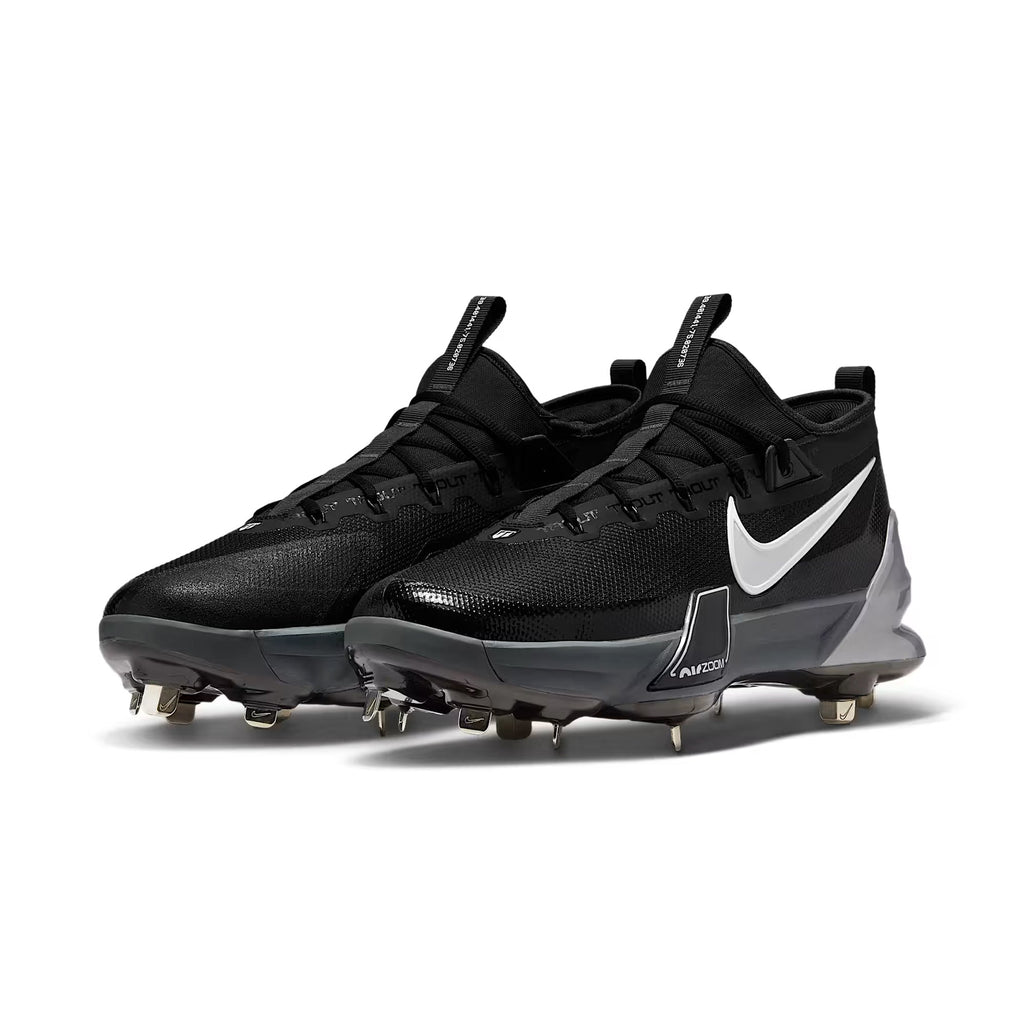 Spikes Beisbol Nike Force Zoom Trout 9 Elite Negro Gris