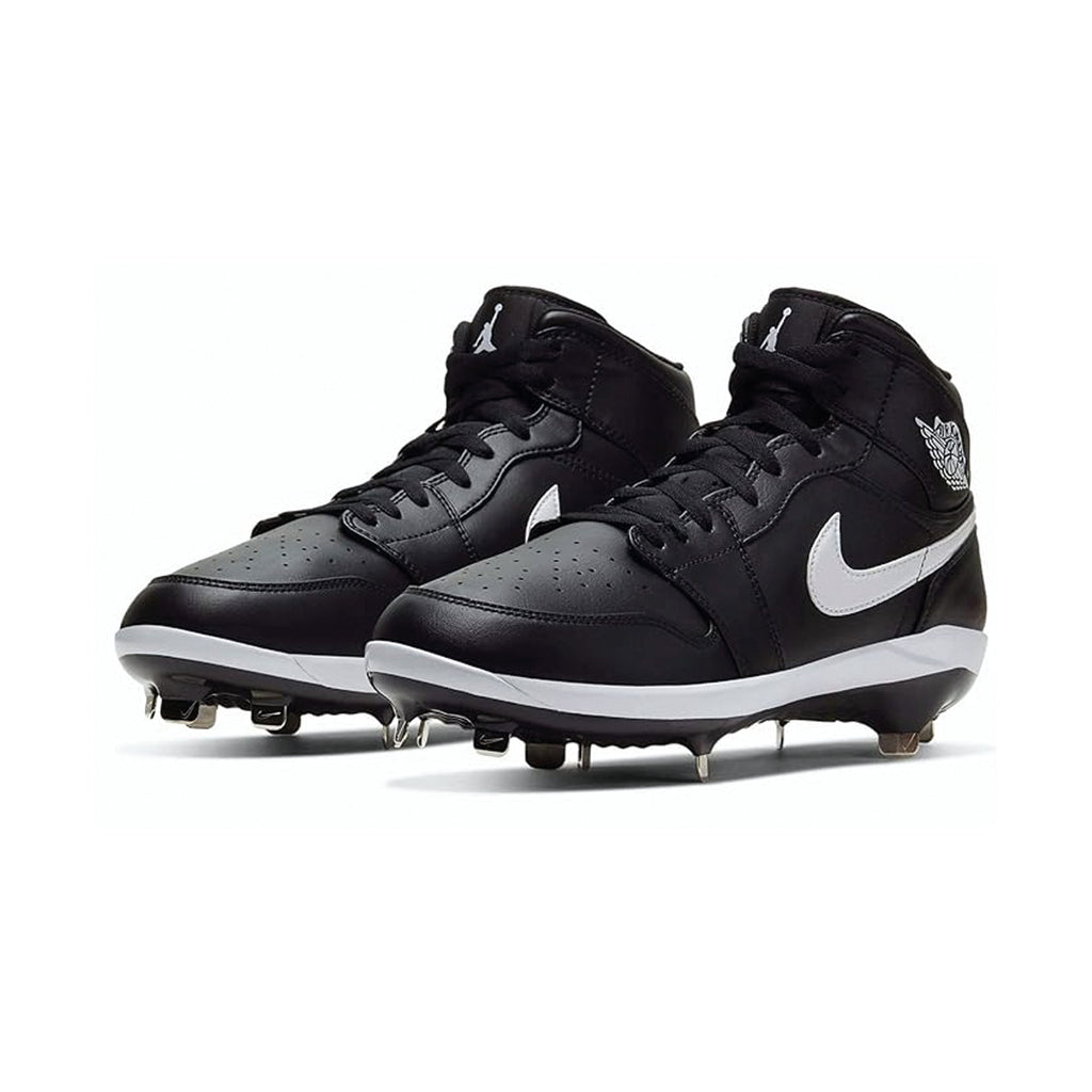 Spikes Beisbol Air Jordan 1 Retro Metal Negro