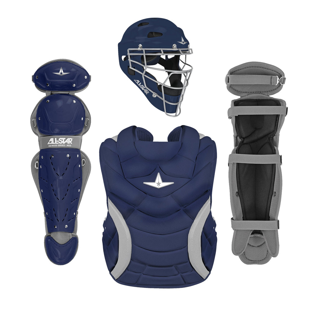 Arreos Equipo Catcher Softbol All Star Heiress Azul Oscuro DAMA (12-16 años)