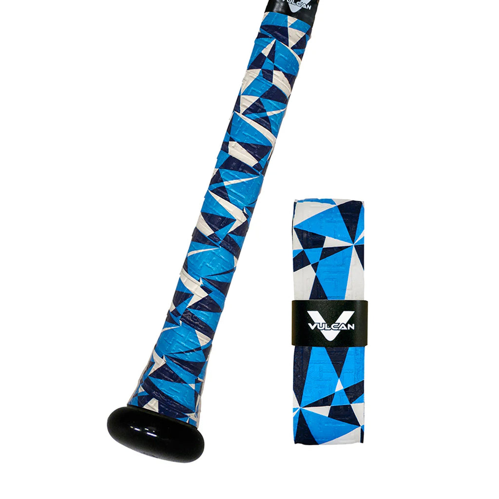 Bat Grip Beisbol Softbol Vulcan GEO AZUL1.75 MM