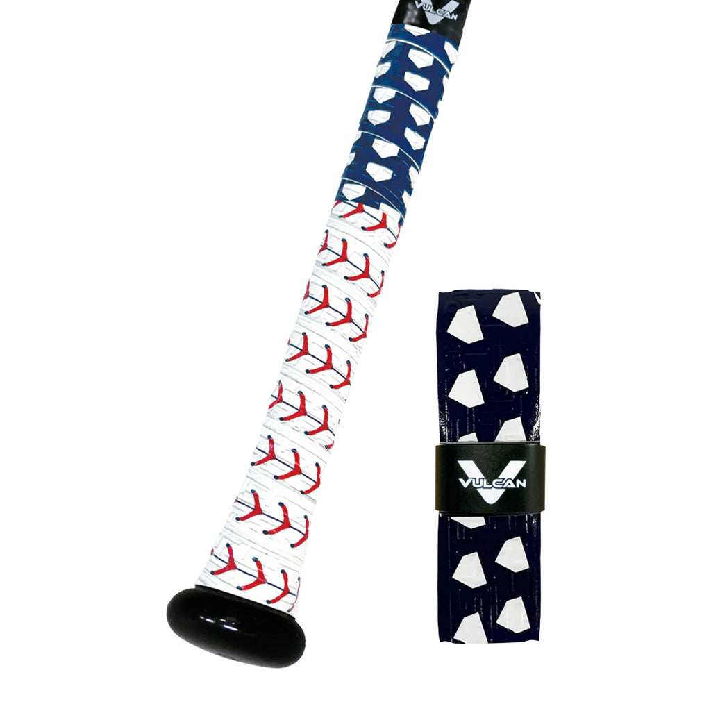 Bat Grip Beisbol Softbol Vulcan V175-USA COSTURAS 1.75 MM