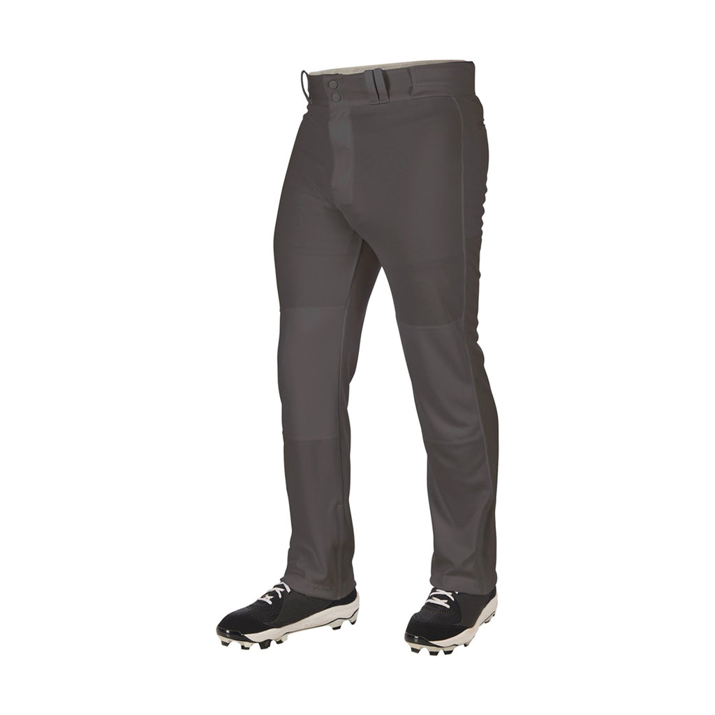 Pantalon Beisbol Softbol Champro MVP Triple Corona 2.0 Fondo Abierto BP60 Grafito Largo Infantil