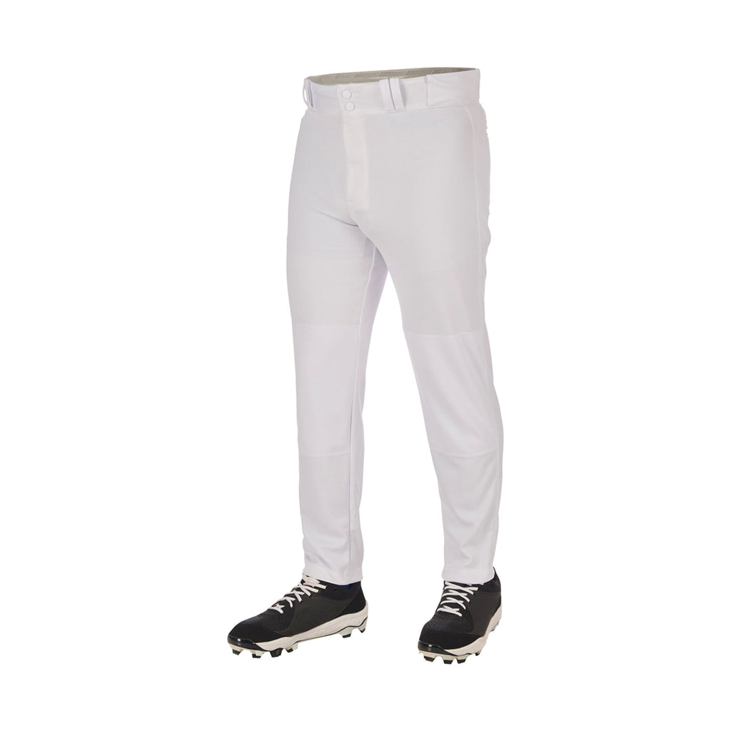 Pantalon Beisbol Softbol Champro Triple Corona 2.0  Slim fit BP64 Blanco Largo Infantil