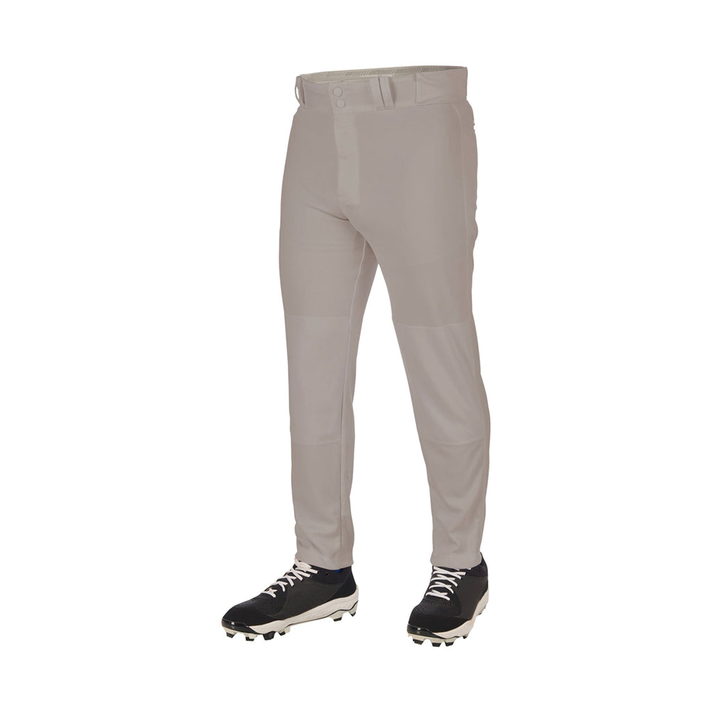 Pantalon Beisbol Softbol Champro Triple Corona 2 Slim fit BP64 Gris Largo Infantil