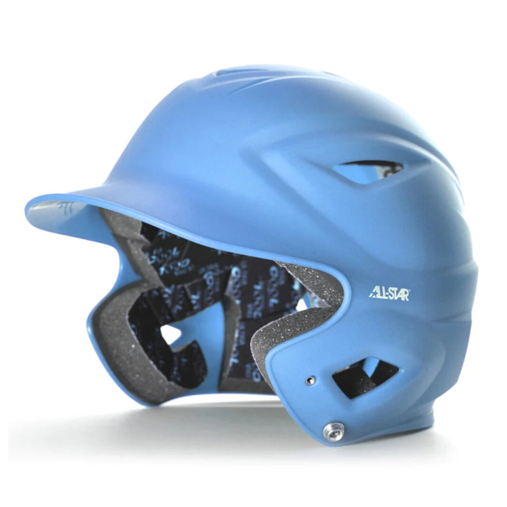 Casco Beisbol Softbol All Star S7 Celeste Mate Ajustable (6 1/2 - 7 1/2)