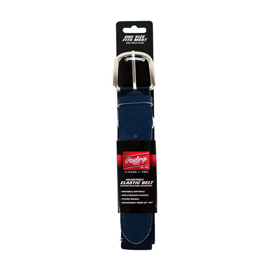 Cinturón Beisbol Softbol Elastico Ajustable Rawlings Marino Adulto