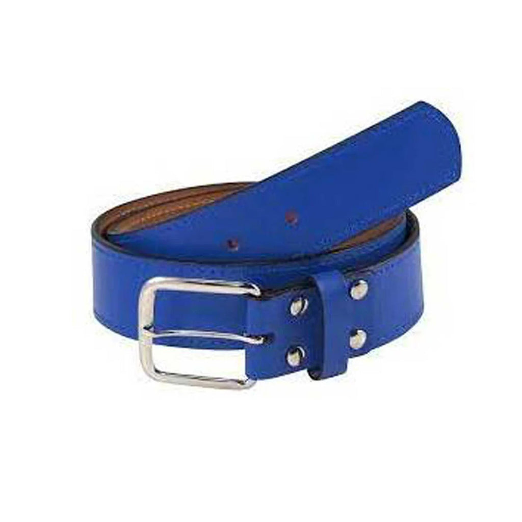 Cinturon Rawlings PRO MLB Beisbol Softbol Piel Azul