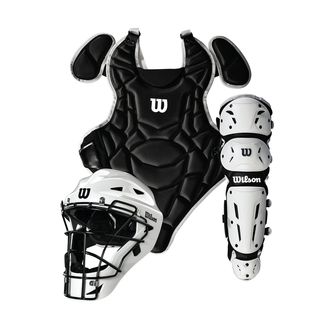 Equipo de Catcher Beisbol Wilson EZ Gear 2.0 Infantil Negro (7 a 12 años)
