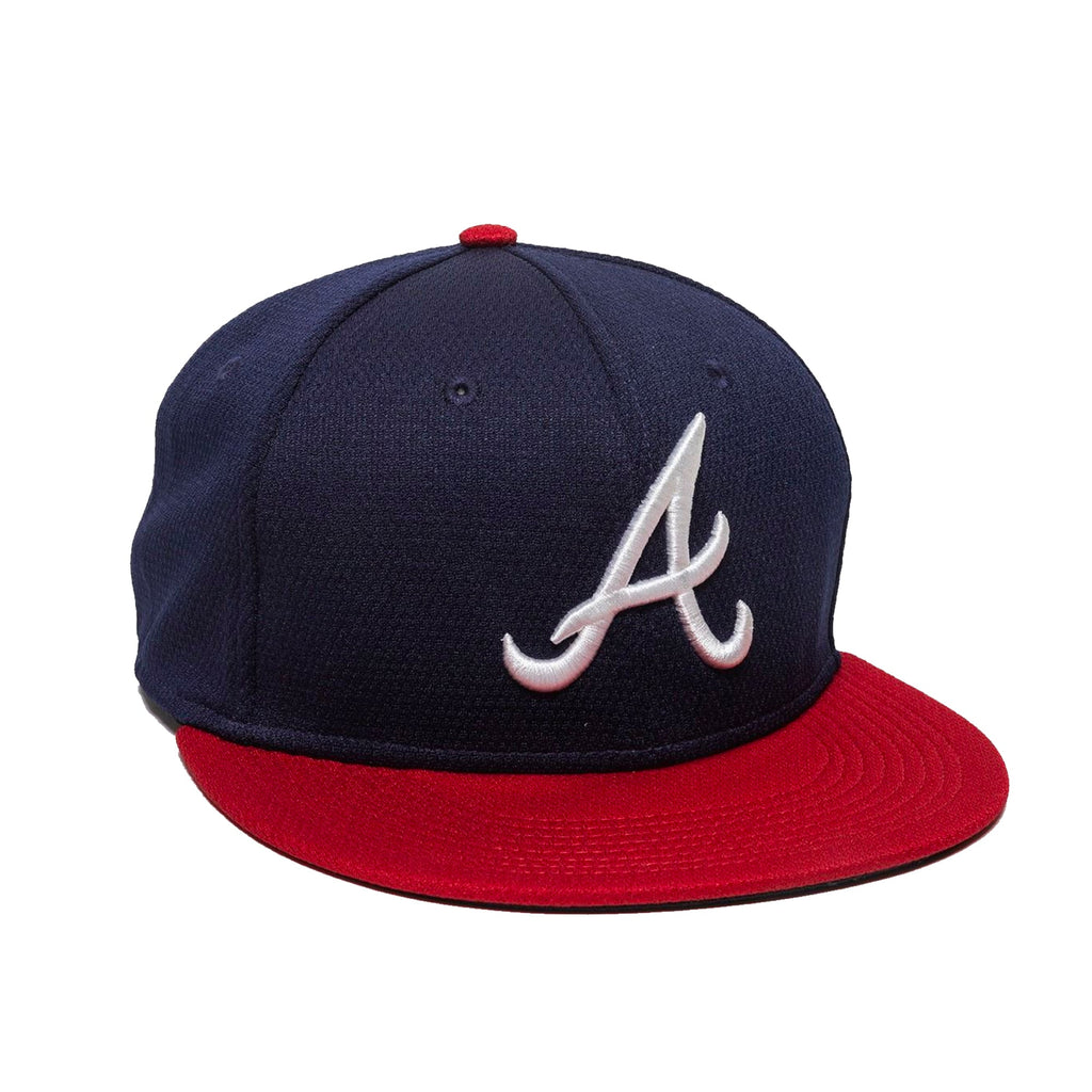 Gorra Beisbol Softbol MLB Team Bravos Atlanta 400 Marino Rojo