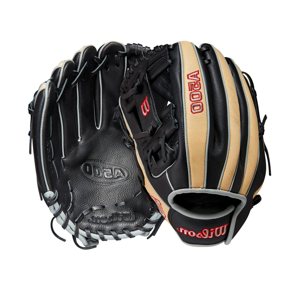 Guante Beisbol Wilson A500 WBW100901115 11.5 in Juvenil 11 a 15 años Zurdo