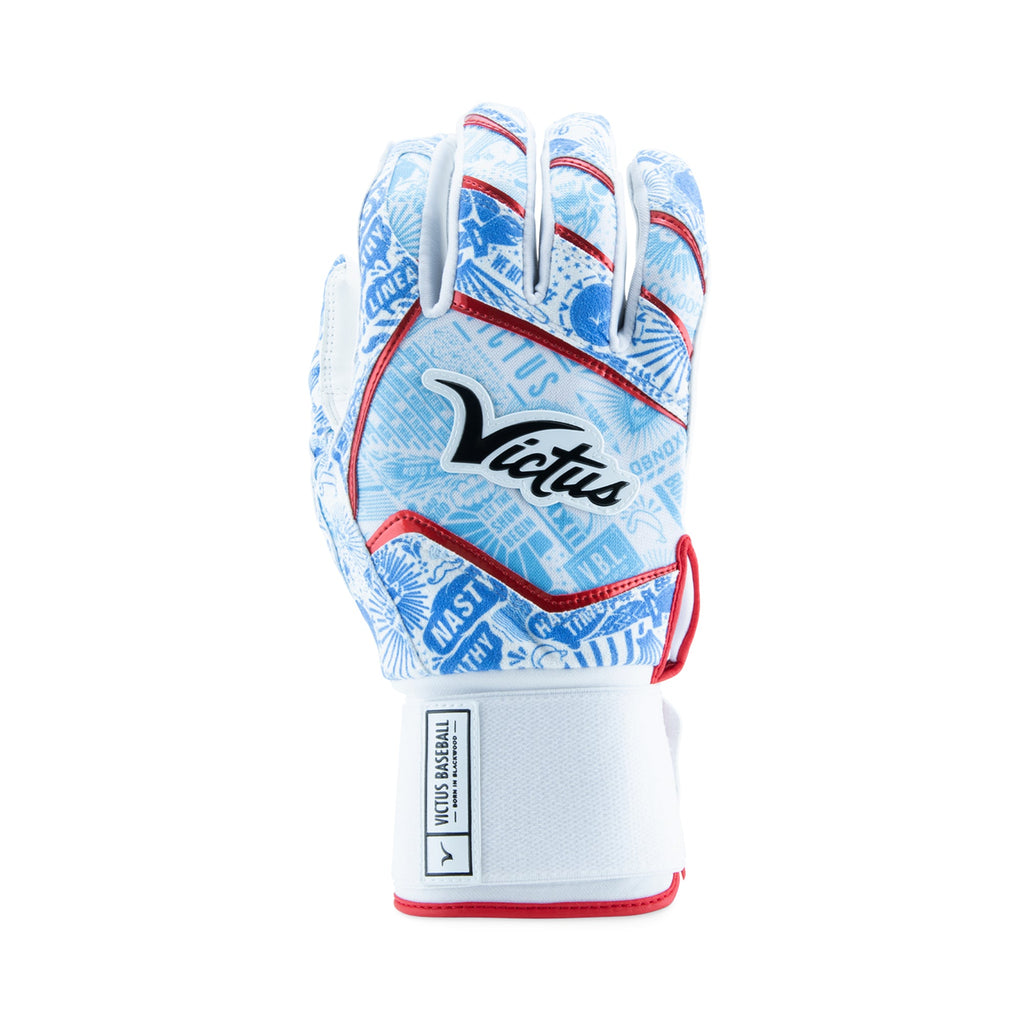 Guanteletas Beisbol Victus Nox Full Wrap Rojo Rey ADULTO