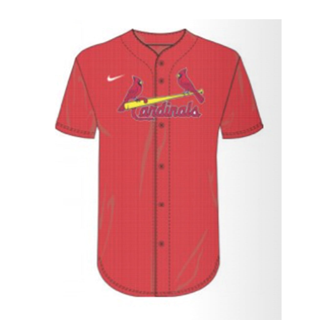 Jersey Camisola DRI-FIT Beisbol Fanatics Cardenales San Luis ADULTO