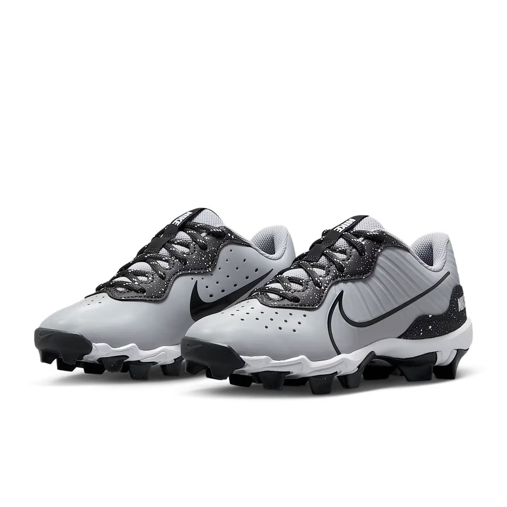 Spikes Beisbol Softbol Nike Alpha Huarache 4 Keystone Gris Negro INFANTIL