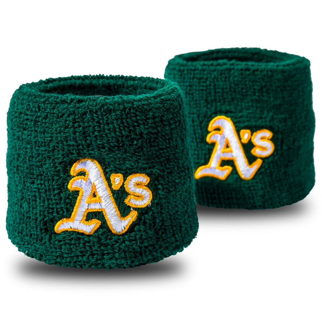 Muñequeras Franklin 2.5 in MLB Team Oakland Atleticos