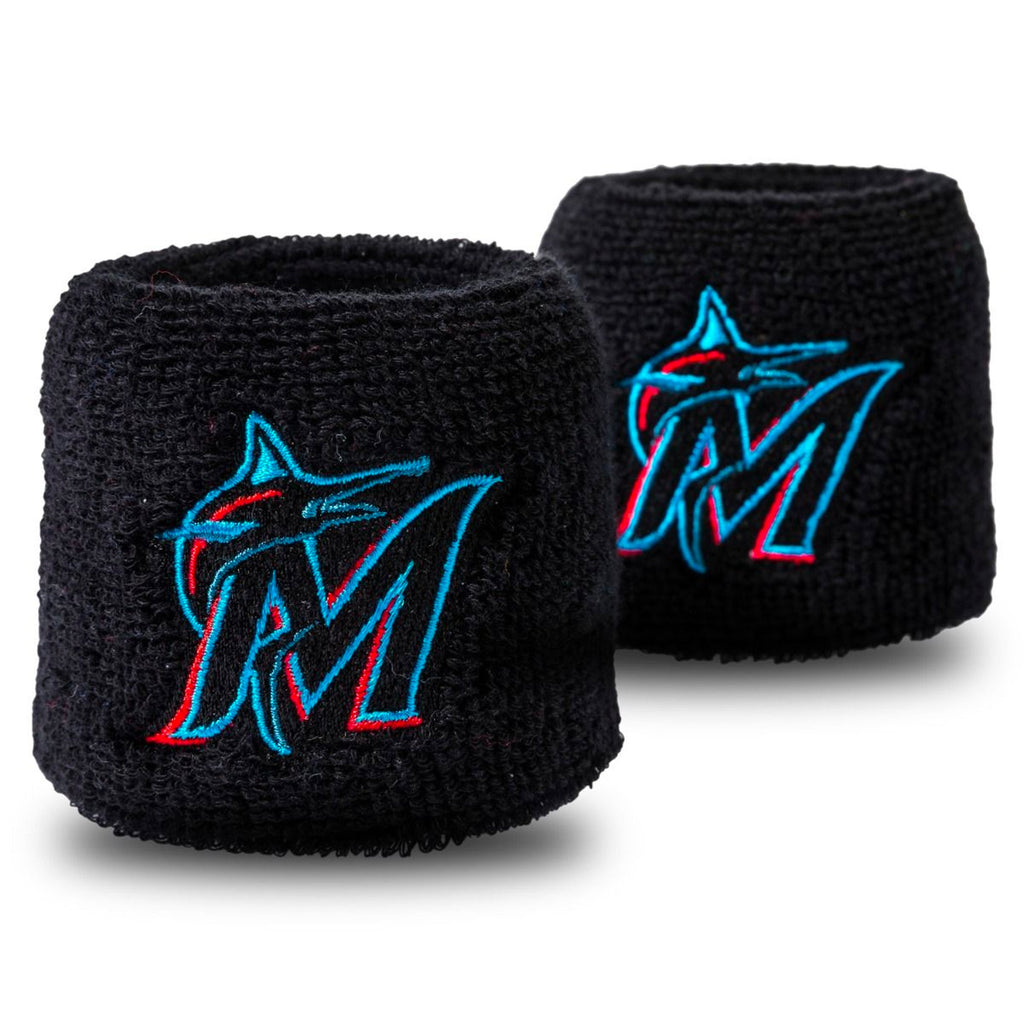 Muñequeras Franklin 2.5 in MLB Team Miami Marlins