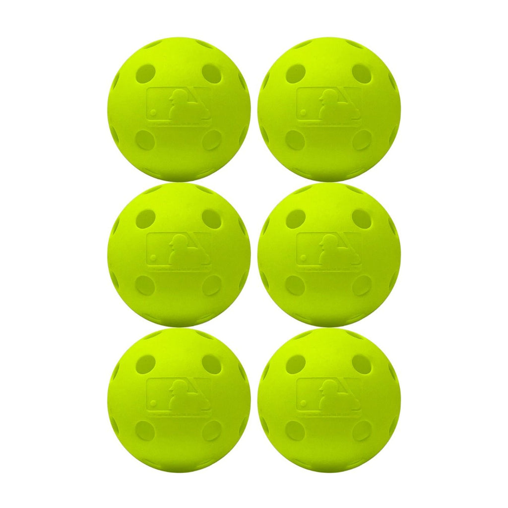 Set 6 Pelotas de Entrenamiento Indestruct-A-Ball Beisbol Franklin Verde