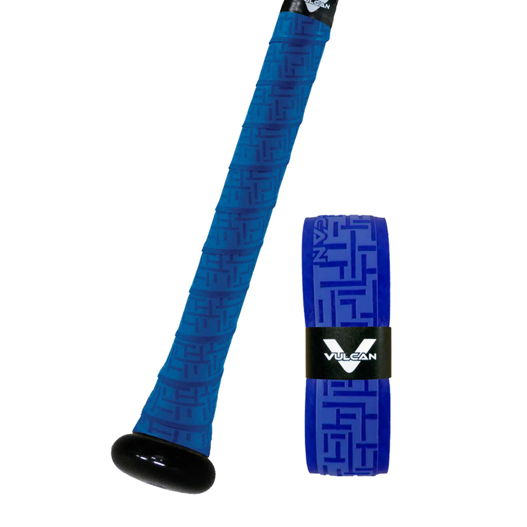 Bat Grip Beisbol Softbol Vulcan V175- AZUL 1.75 MM