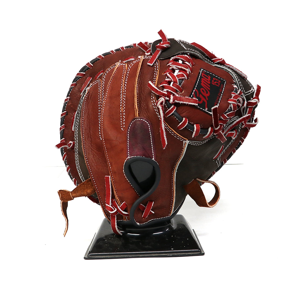 Guante Para Catcher Beisbol Gema 153 Marron Café Rojo 34 in