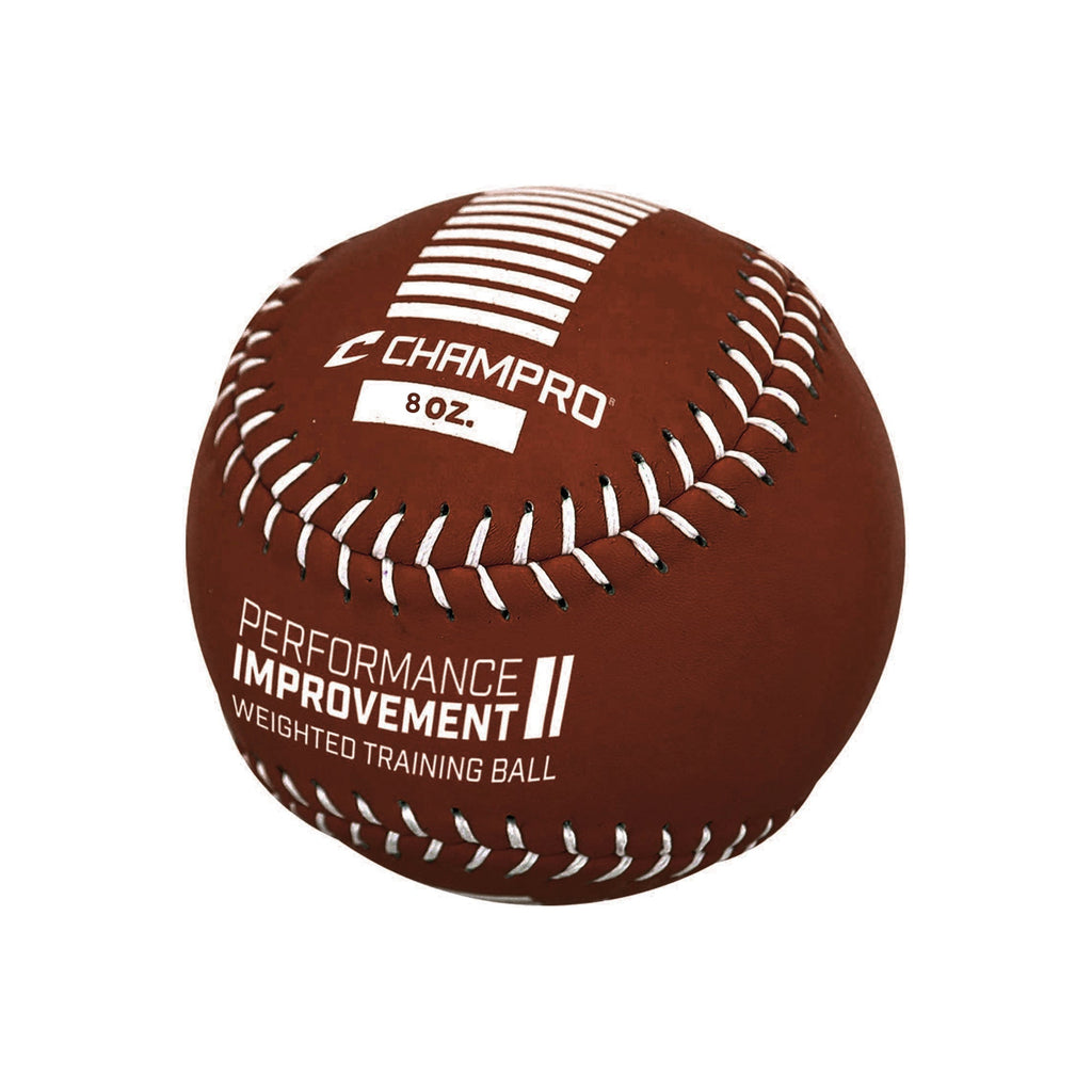 Pelota de Peso Entrenamiento Beisbol Champro Café 8 Oz