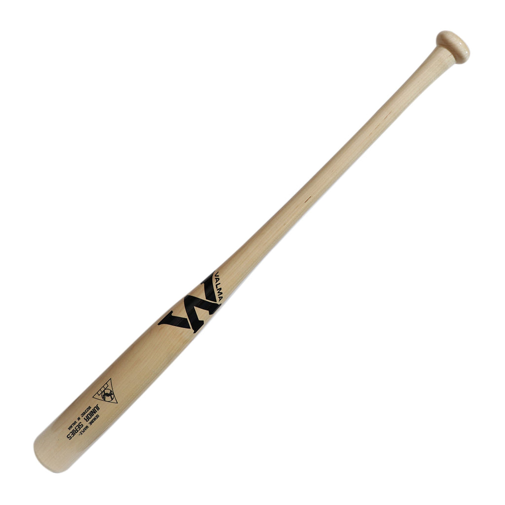 Bat Beisbol Madera Maple Valma JR Series Natural Negro Juvenil