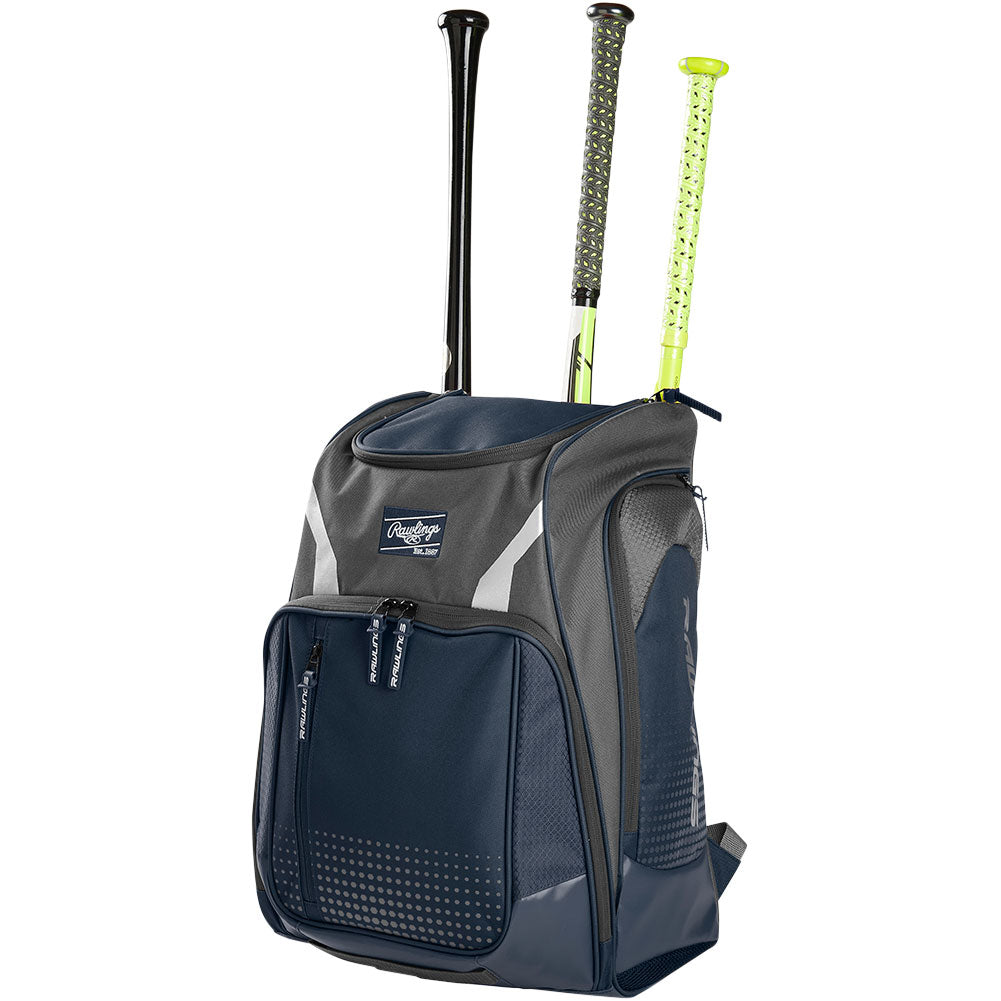 Back Pack Beisbol Softbol Rawlings Legion Players Azul Marino