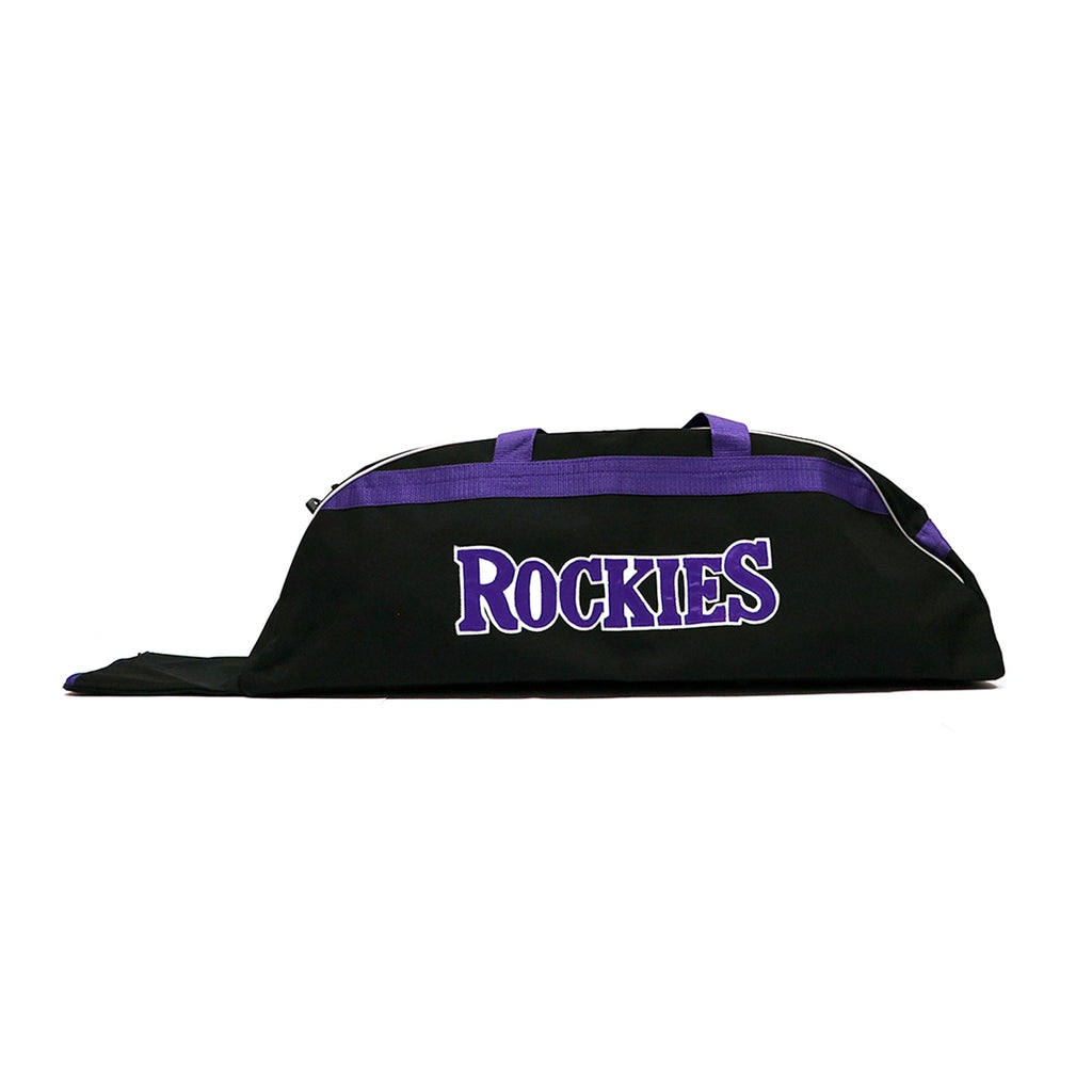 Batera Beisbol Rockies Negra Letra Morada JUVENIL