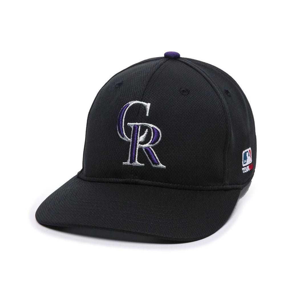 Gorra Beisbol Softbol MLB Team Rockies Colorado 350 Negro
