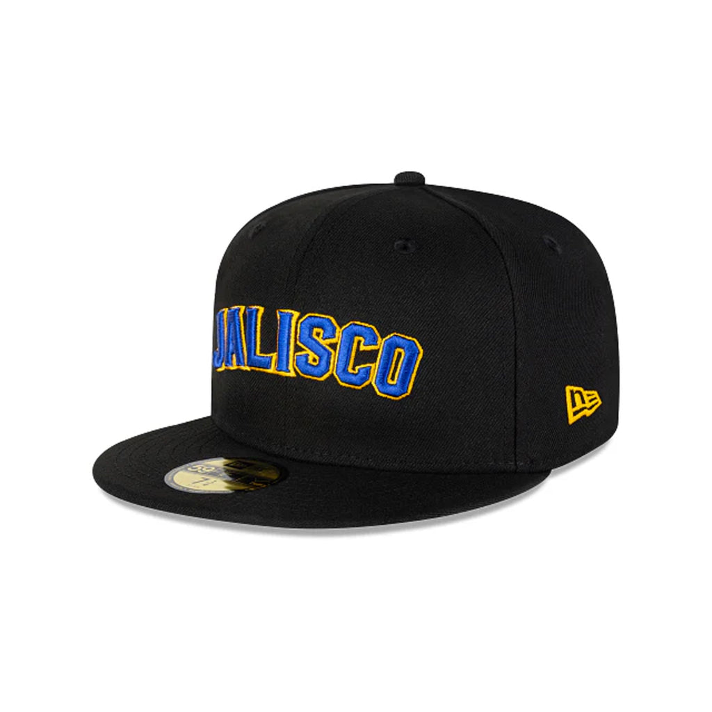 Gorra Beisbol Softbol New Era Charros Jalisco 59Fifty Negro Azul