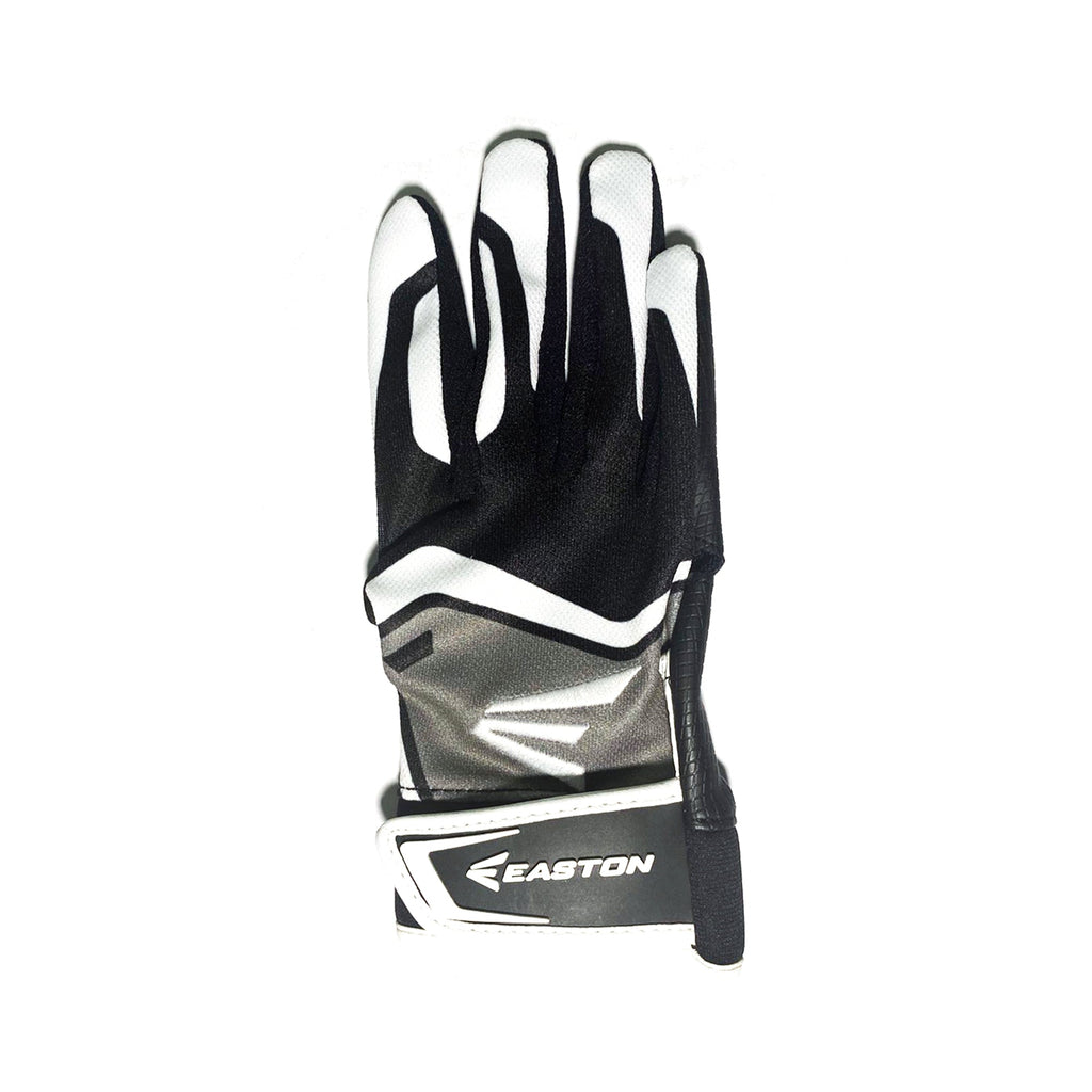 Guanteletas de Beisbol Easton Venice Negro Blanco INFANTIL