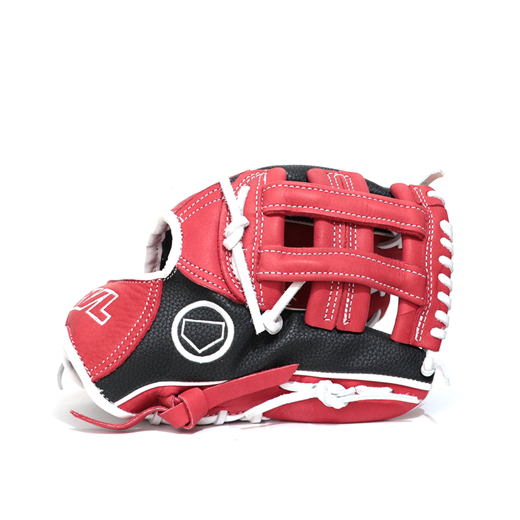 Guante Beisbol RVL R6000 11.5 in Negro Rojo ADULTO