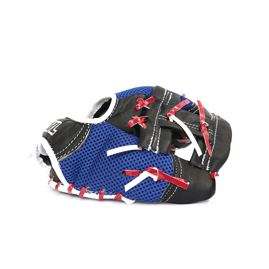 Guante Beisbol RVL Negro Azul 9.5 in Infantil 3 a 6 años