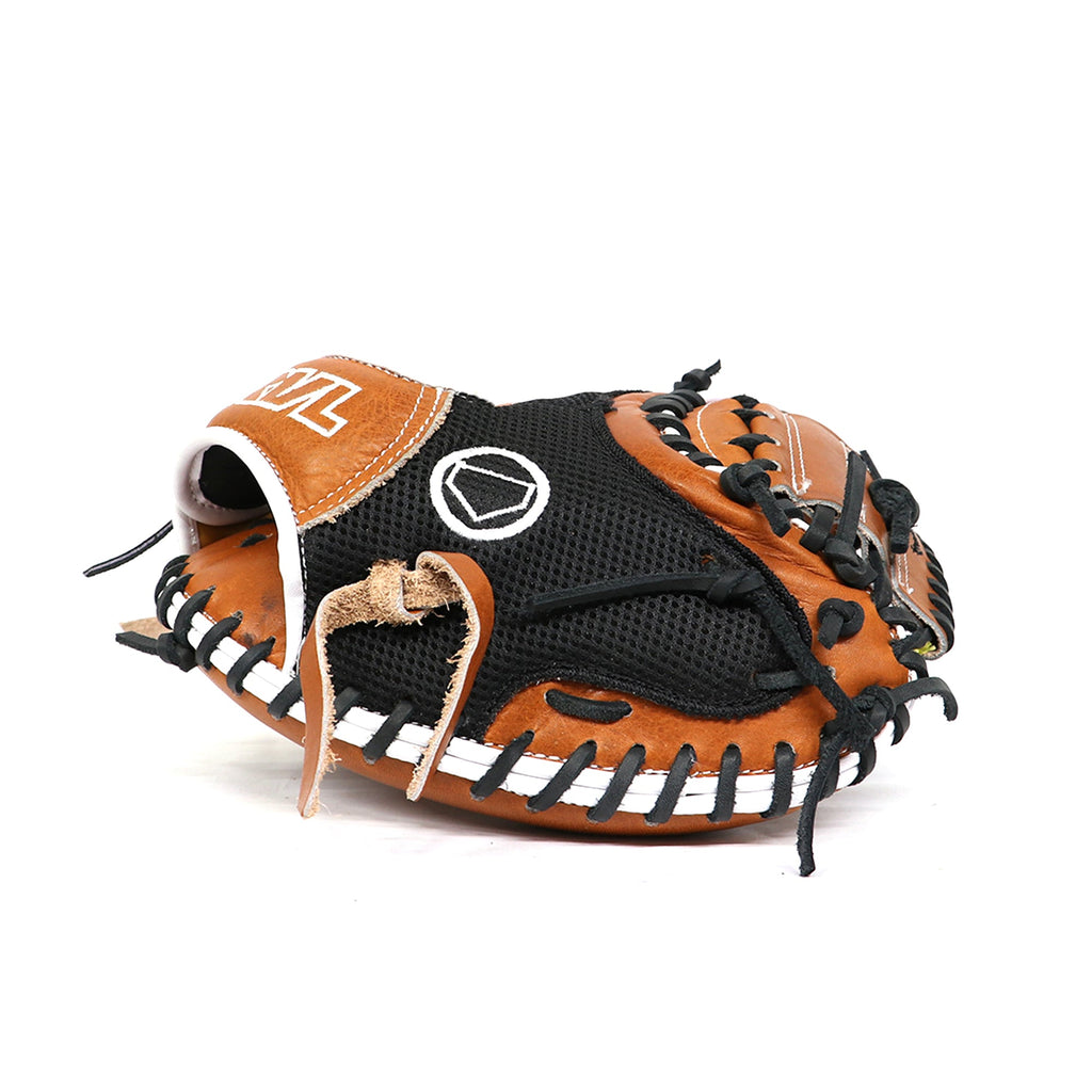 Guante Para Catcher Beisbol RVL R2000 Negro Café 32 In