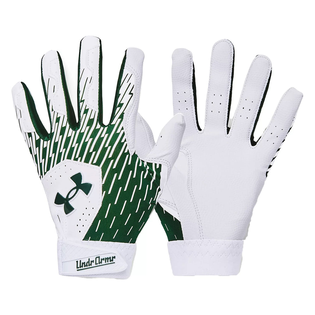Guanteleta Beisbol Under Armour Clean Up Blanco Verde INFANTIL