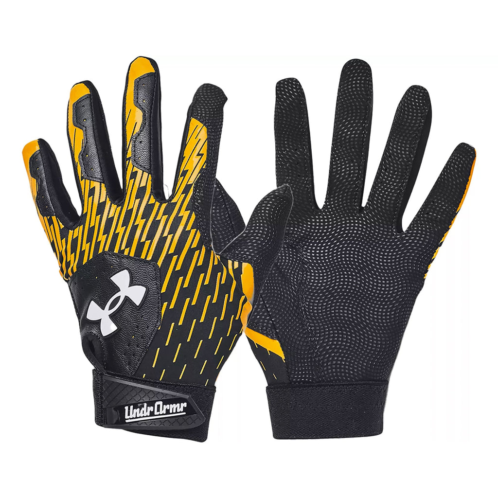Guanteleta Beisbol Under Armour Clean Up Negro Amarillo INFANTIL