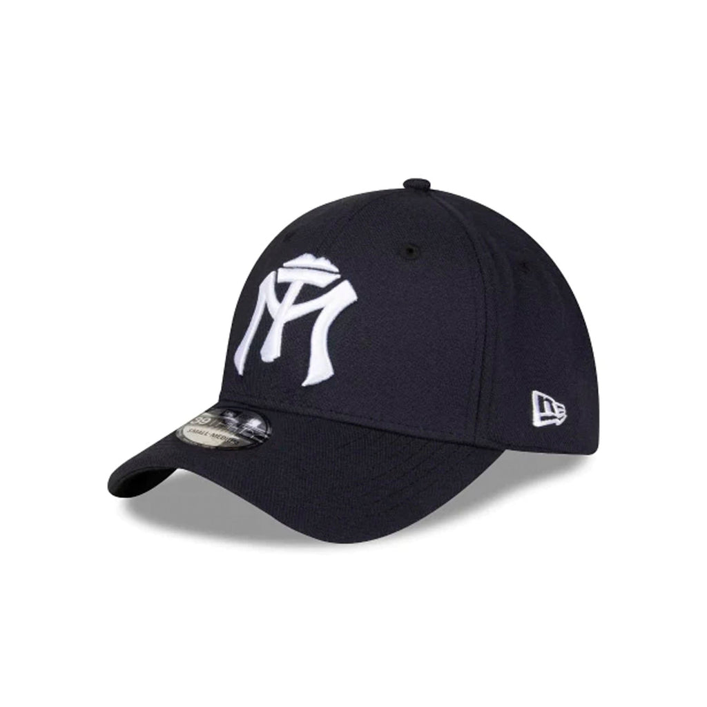Gorra Beisbol Softbol New Era Sultanes Monterrey 39Thirty Marino Blanco