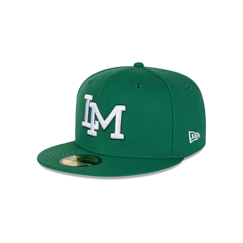 Gorra Beisbol Softbol New Era Cañeros Mochis 59Fifty Verde Blanco