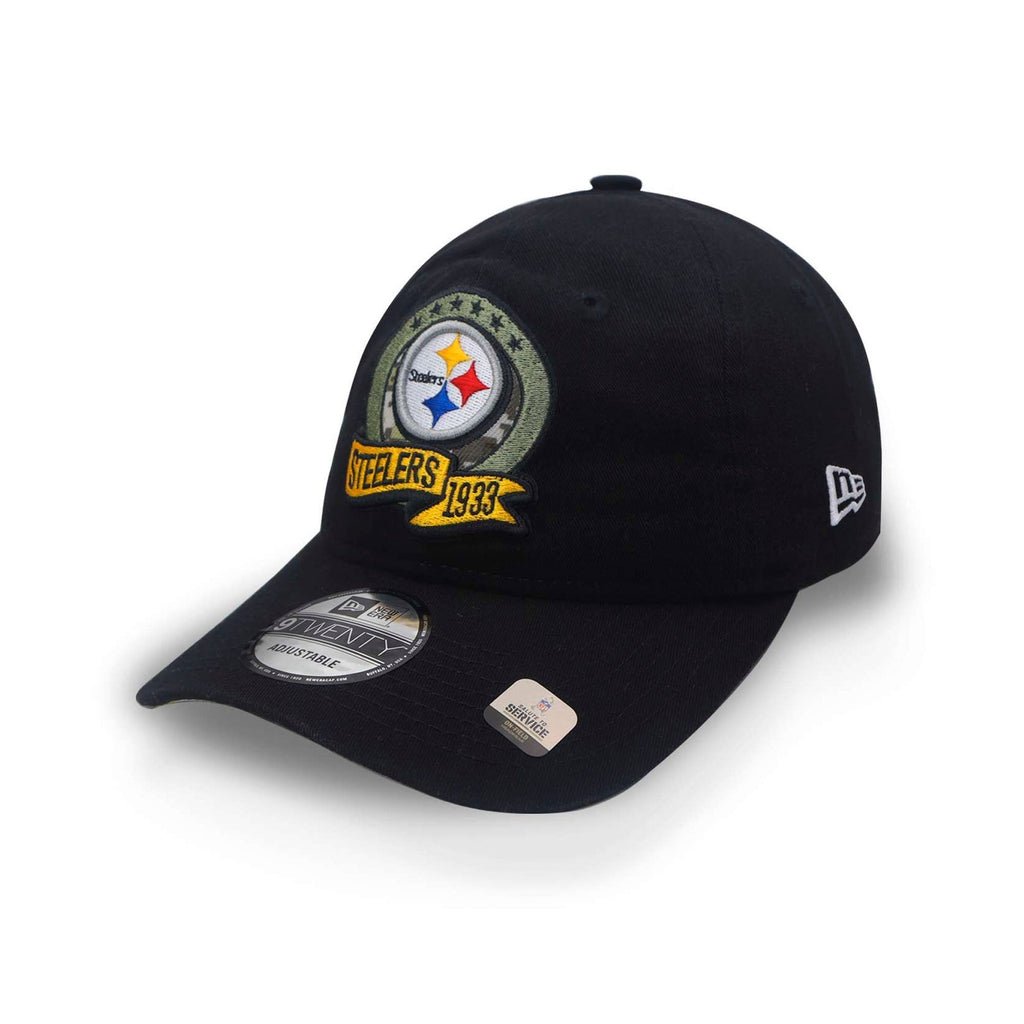 Gorra football NFL New Era Steelers Pittsburgh 9 Twenty Negro Ajustable