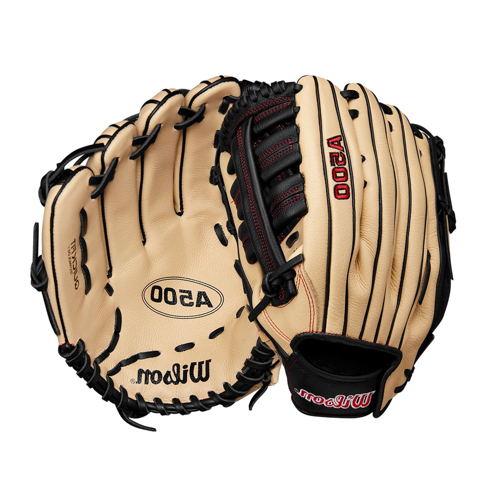 Guante Beisbol Wilson A500 WBW102545125 12.5 in Lanzador Izquierdo