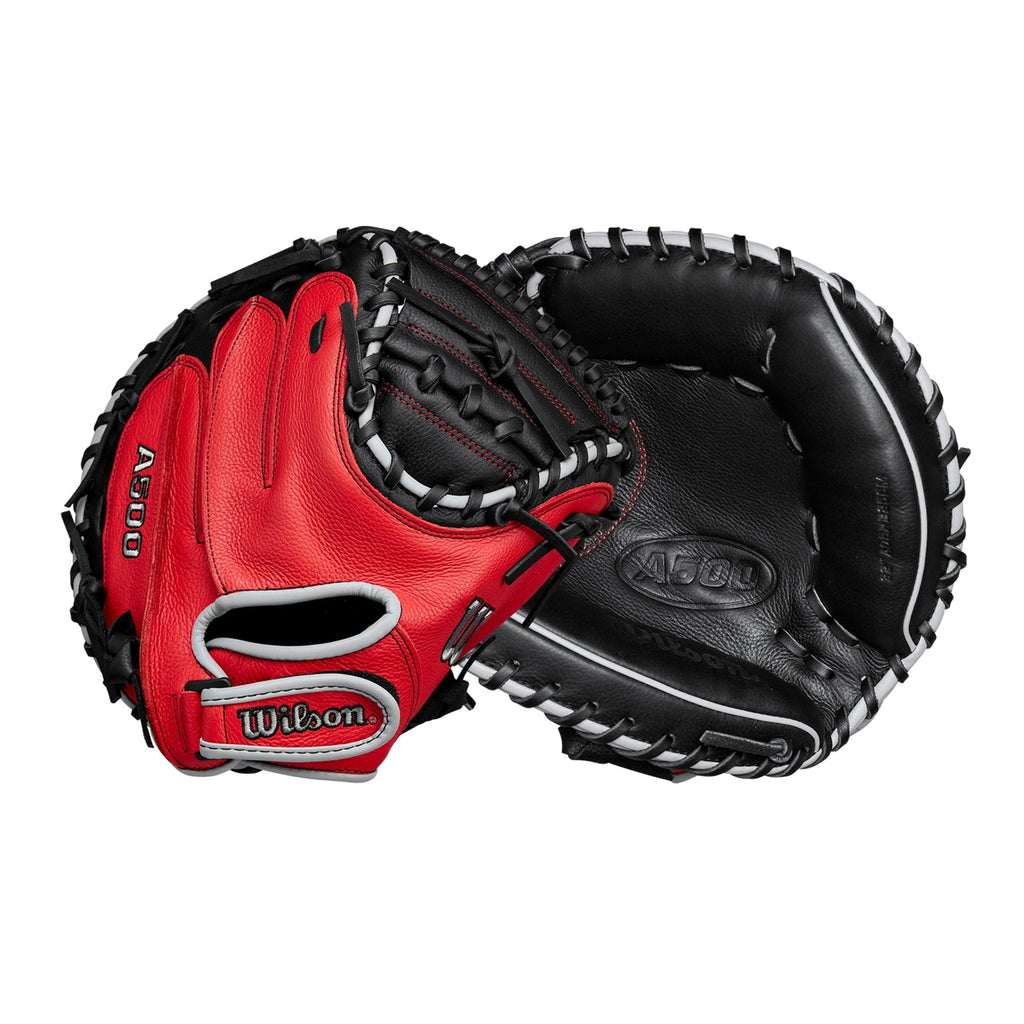 Guante Para Catcher Beisbol Wilson A500 32 In Lanzador Derecho