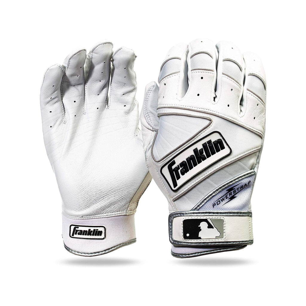 Guanteletas Beisbol Franklin Powerstrap Blanco ADULTO