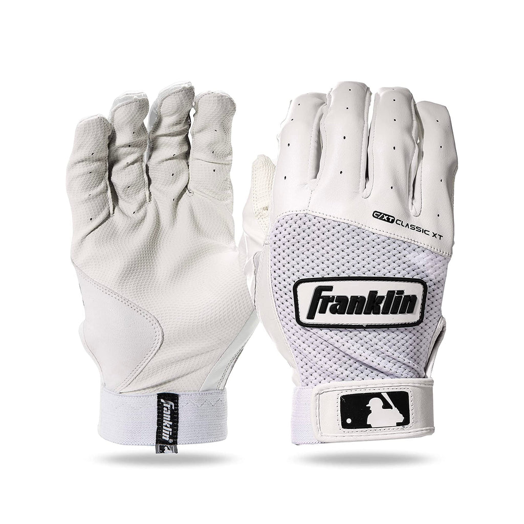 Guanteletas Beisbol Franklin Classic XT Blanco ADULTO