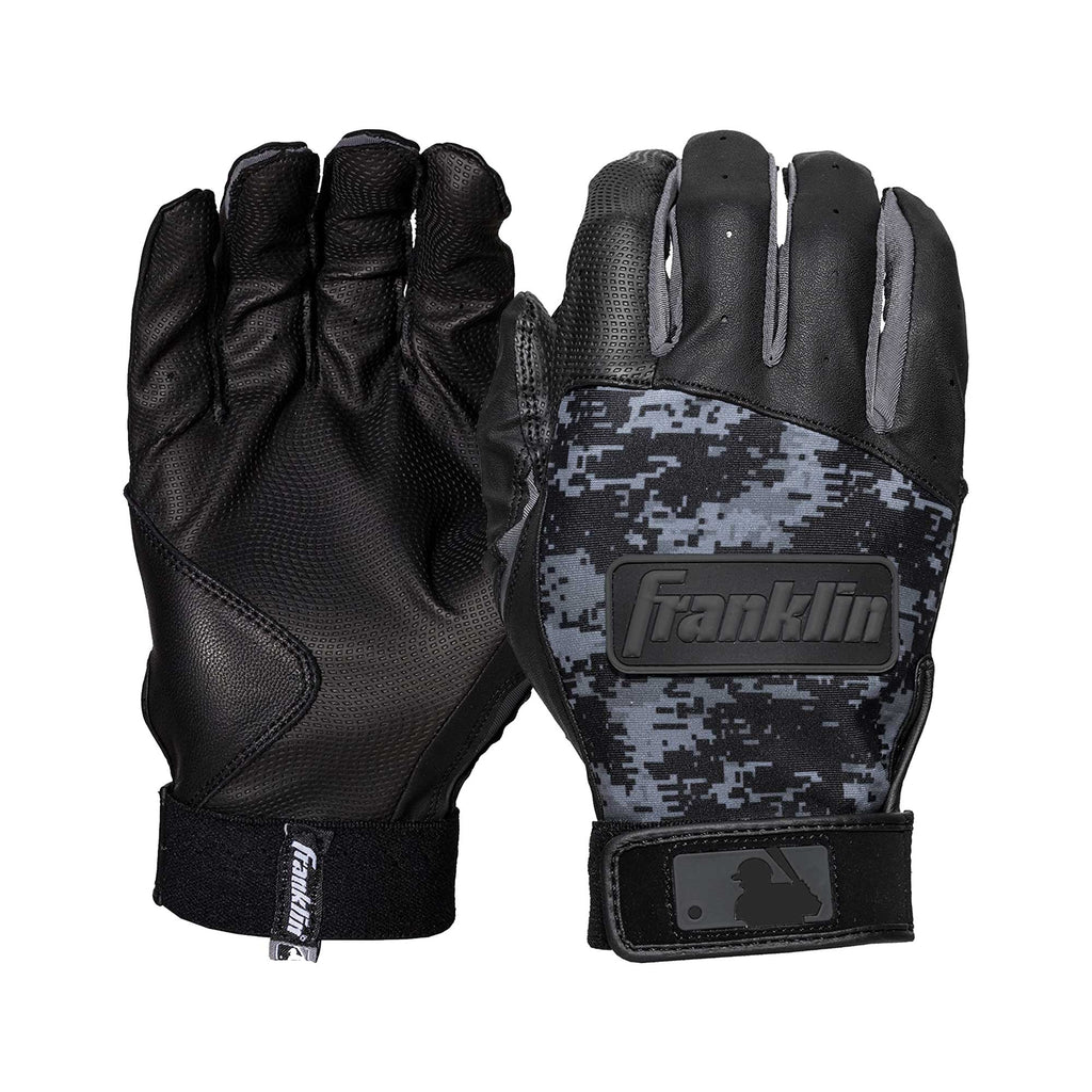 Guanteletas Beisbol Franklin Digitek Negro Camu ADULTO