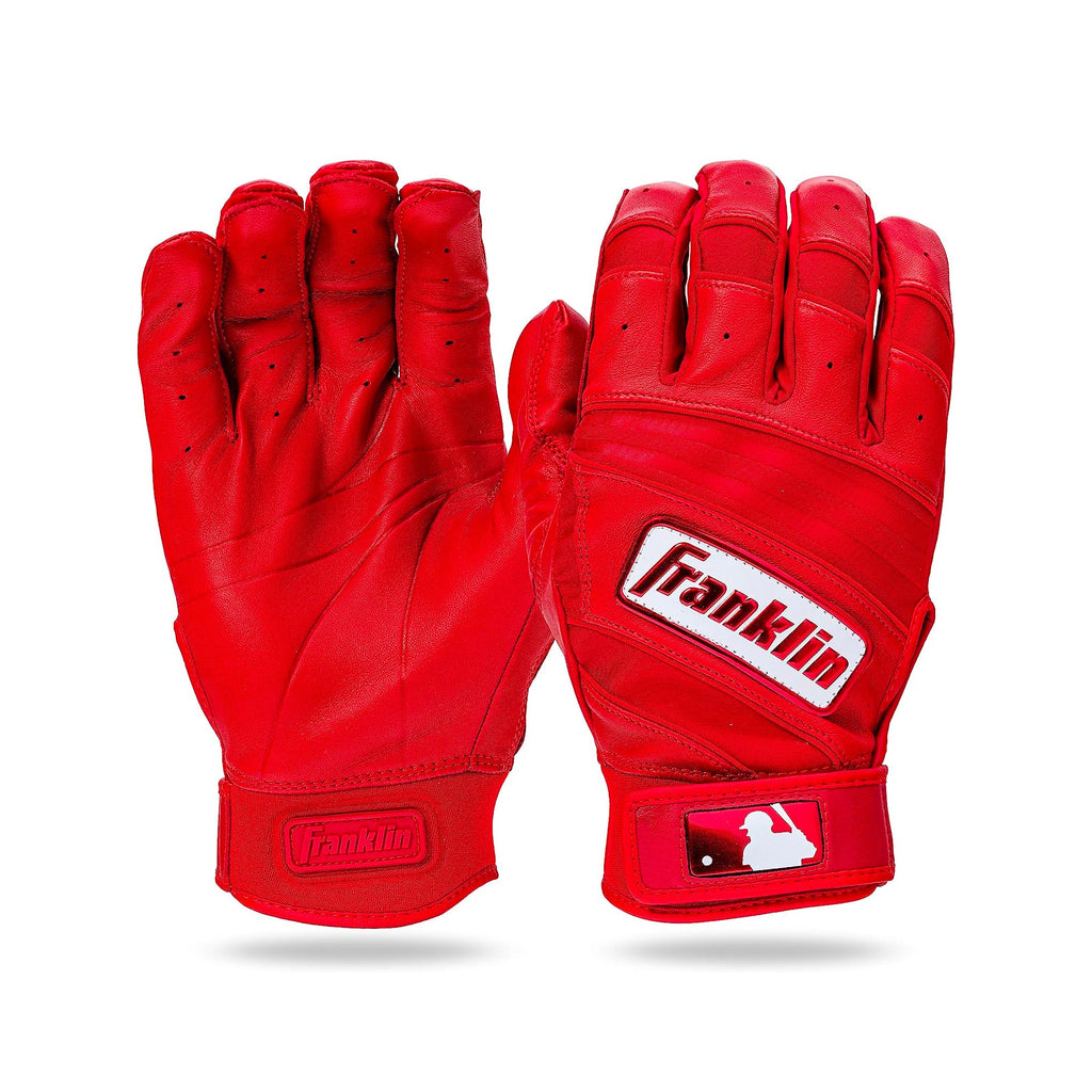Guanteletas Beisbol Franklin Natural Rojo ADULTO