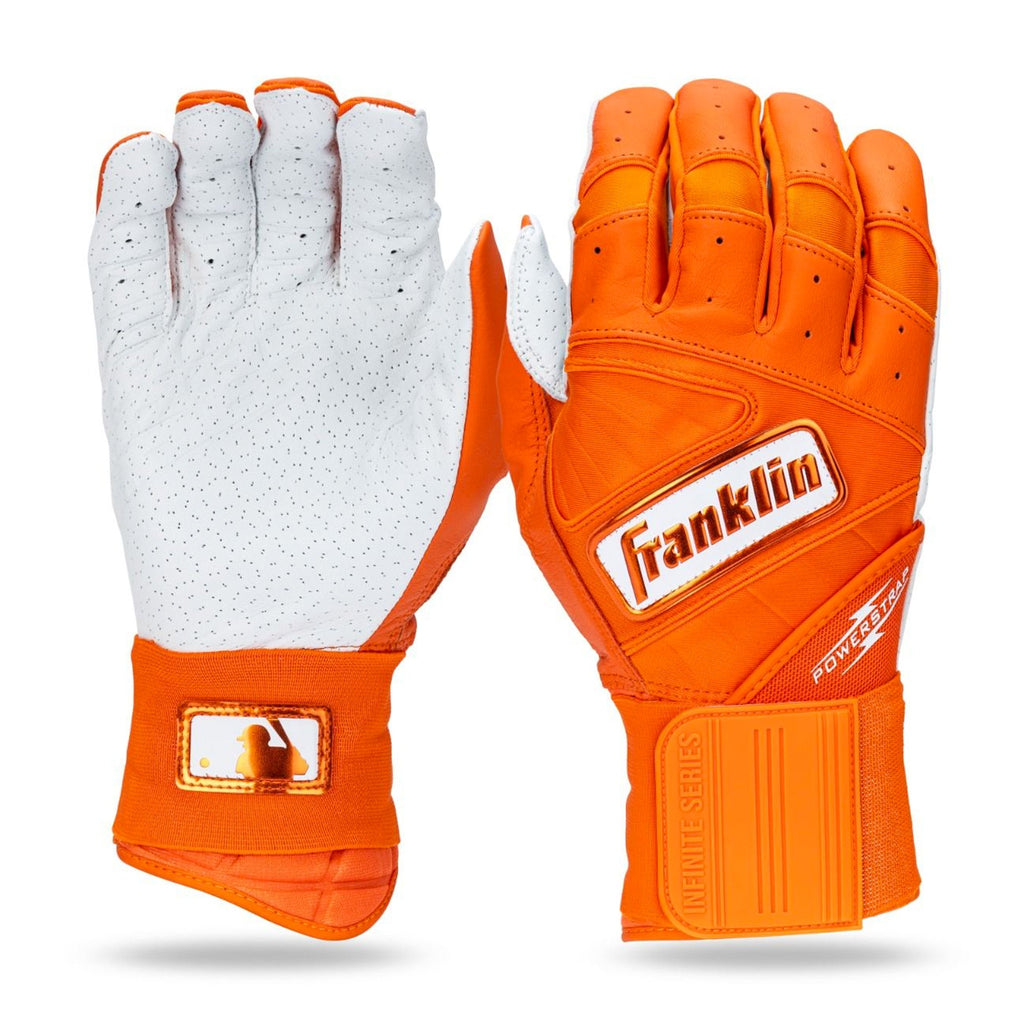 Guanteletas Beisbol Franklin Powerstrap Infinite Series Naranja ADULTO